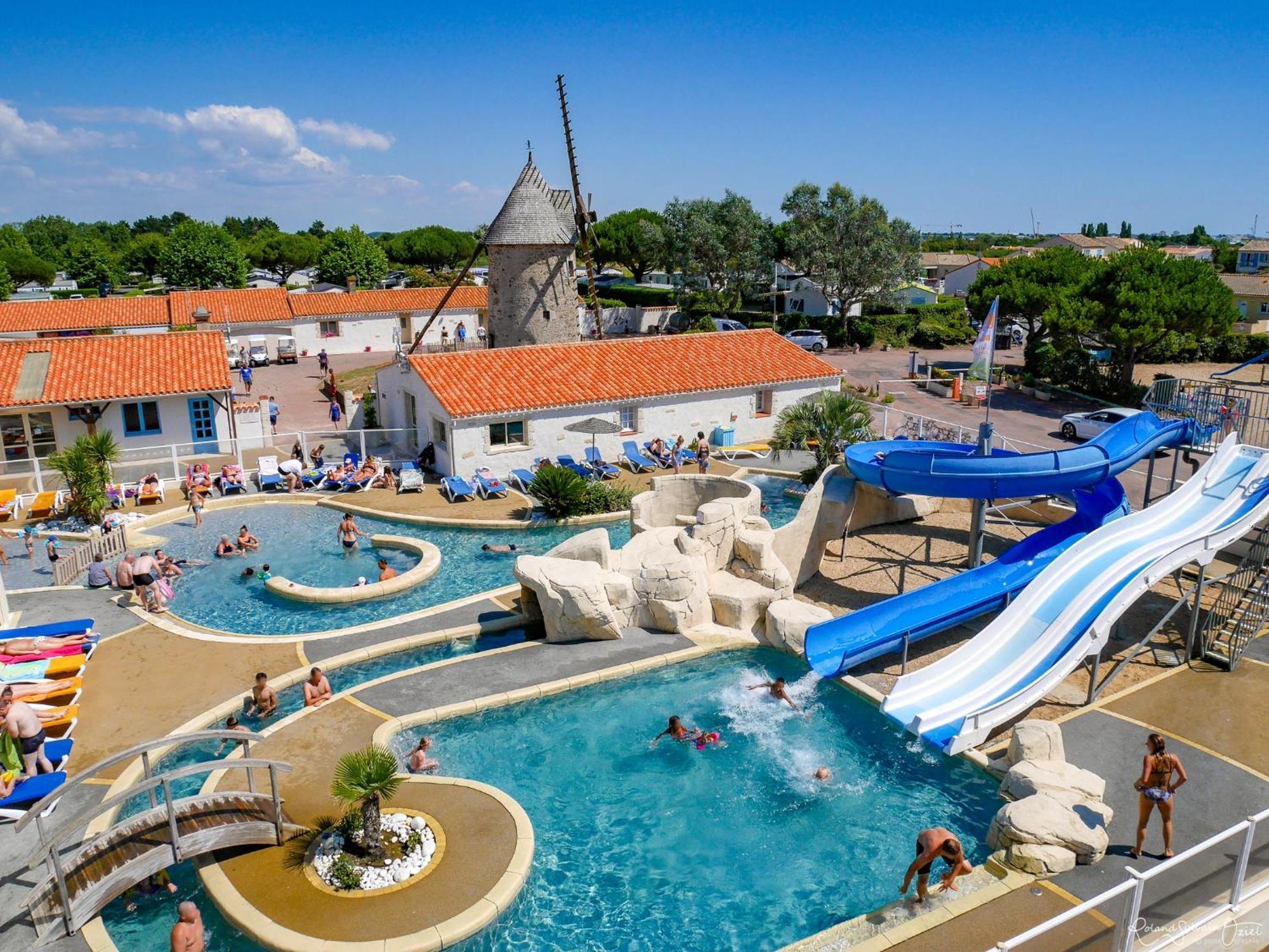 Camping Le Moulin De La Salle Ле-Сабль-д’Олон Экстерьер фото
